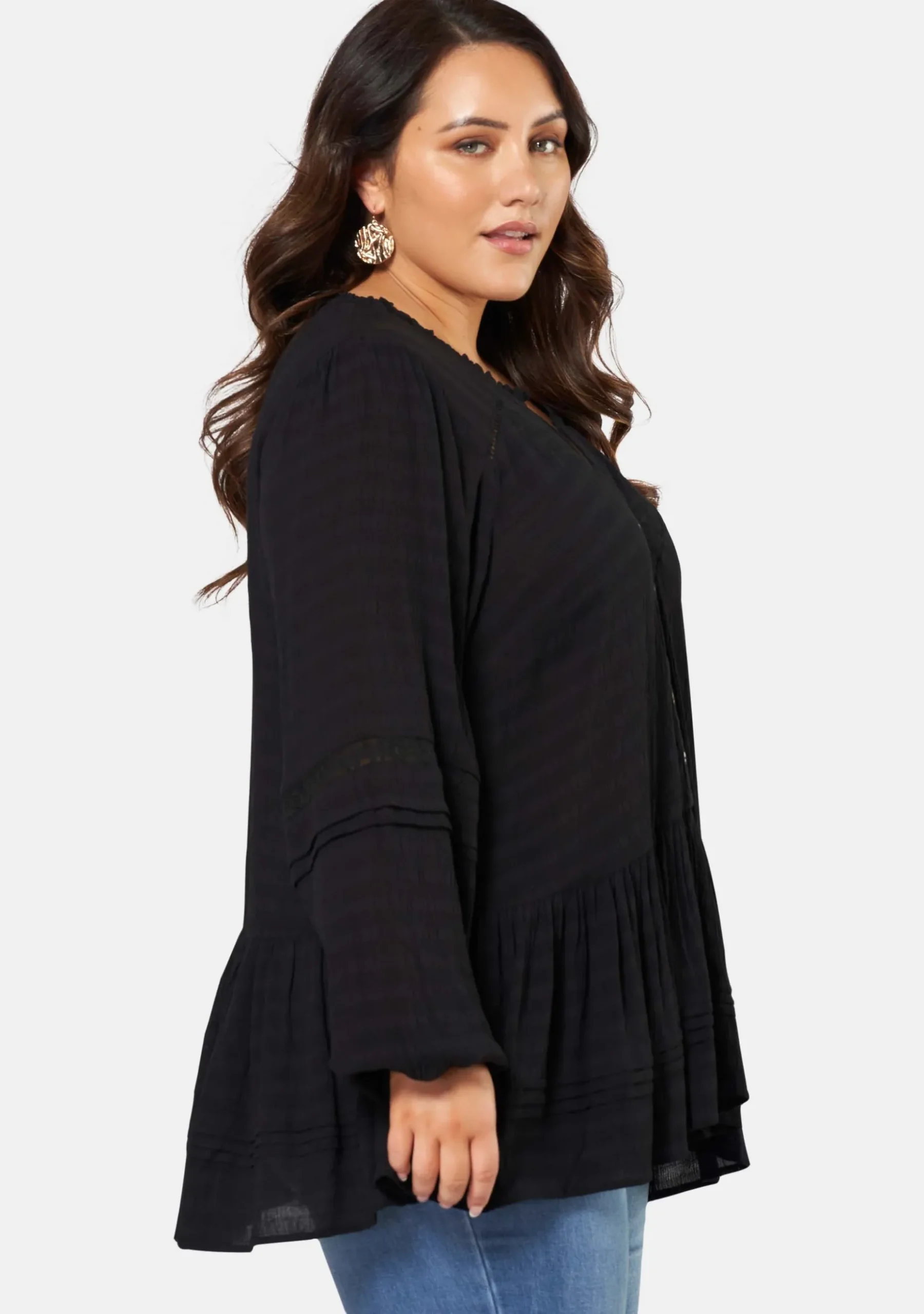 Benoite Peplum Blouse