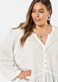 Benoite Peplum Blouse