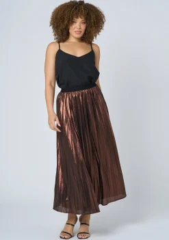 Berlin Maiden Pleated Maxi Skirt