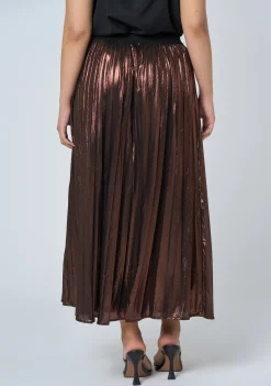 Berlin Maiden Pleated Maxi Skirt