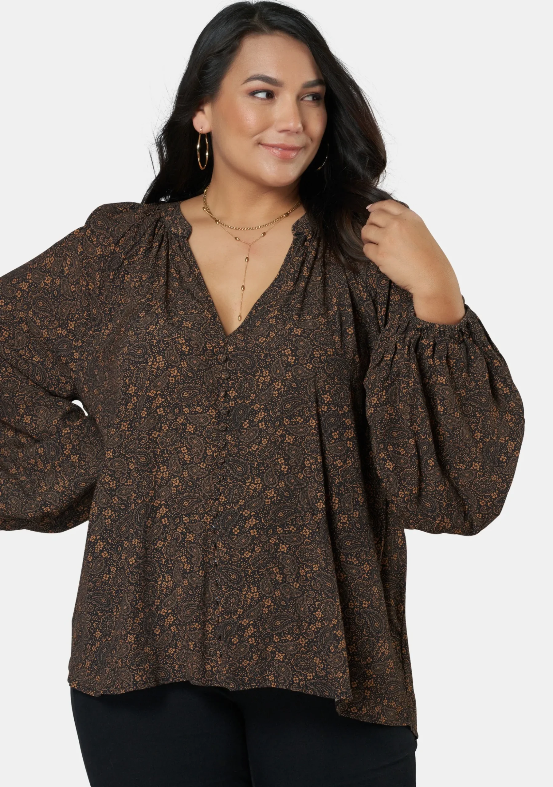 Betsy Print Blouse