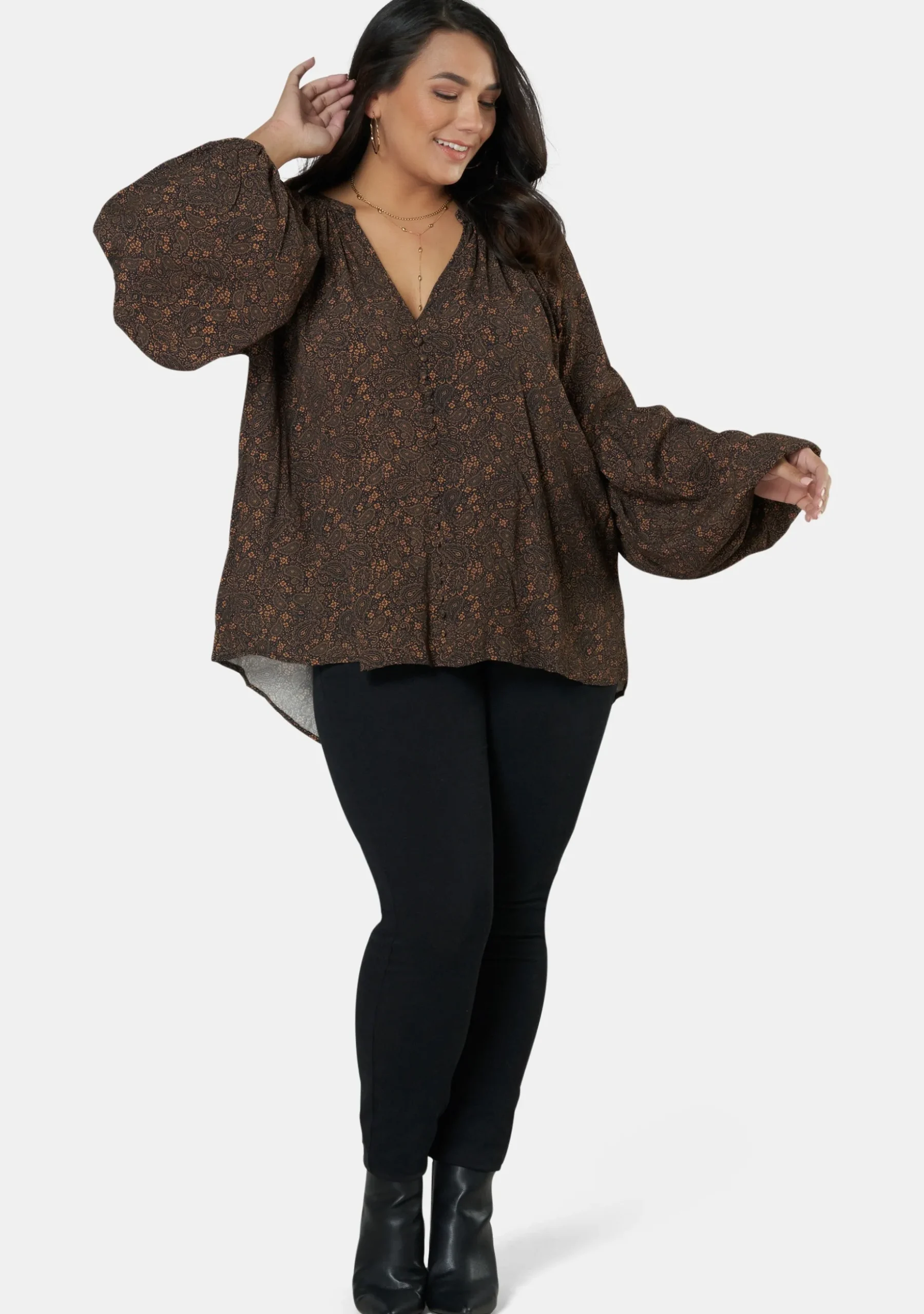 Betsy Print Blouse