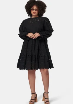 Billie Broderie Mini Dress