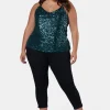 Black Out Sequin Cami