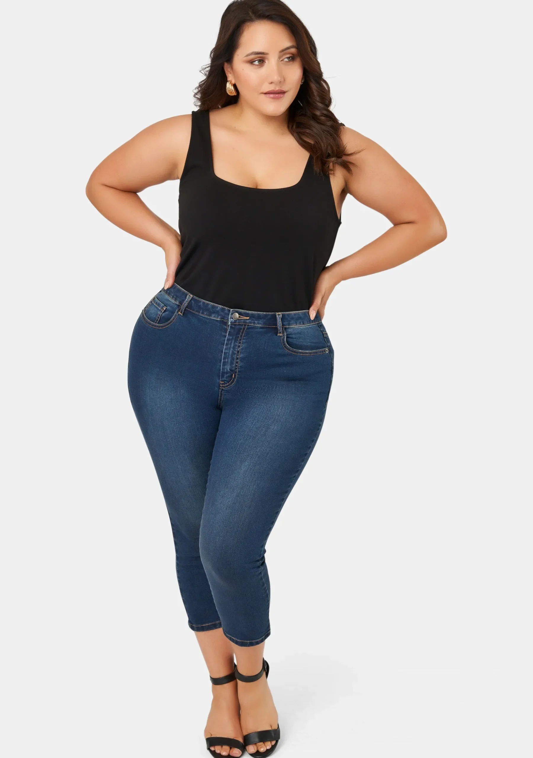 Bobbie Curve Crop Jeans