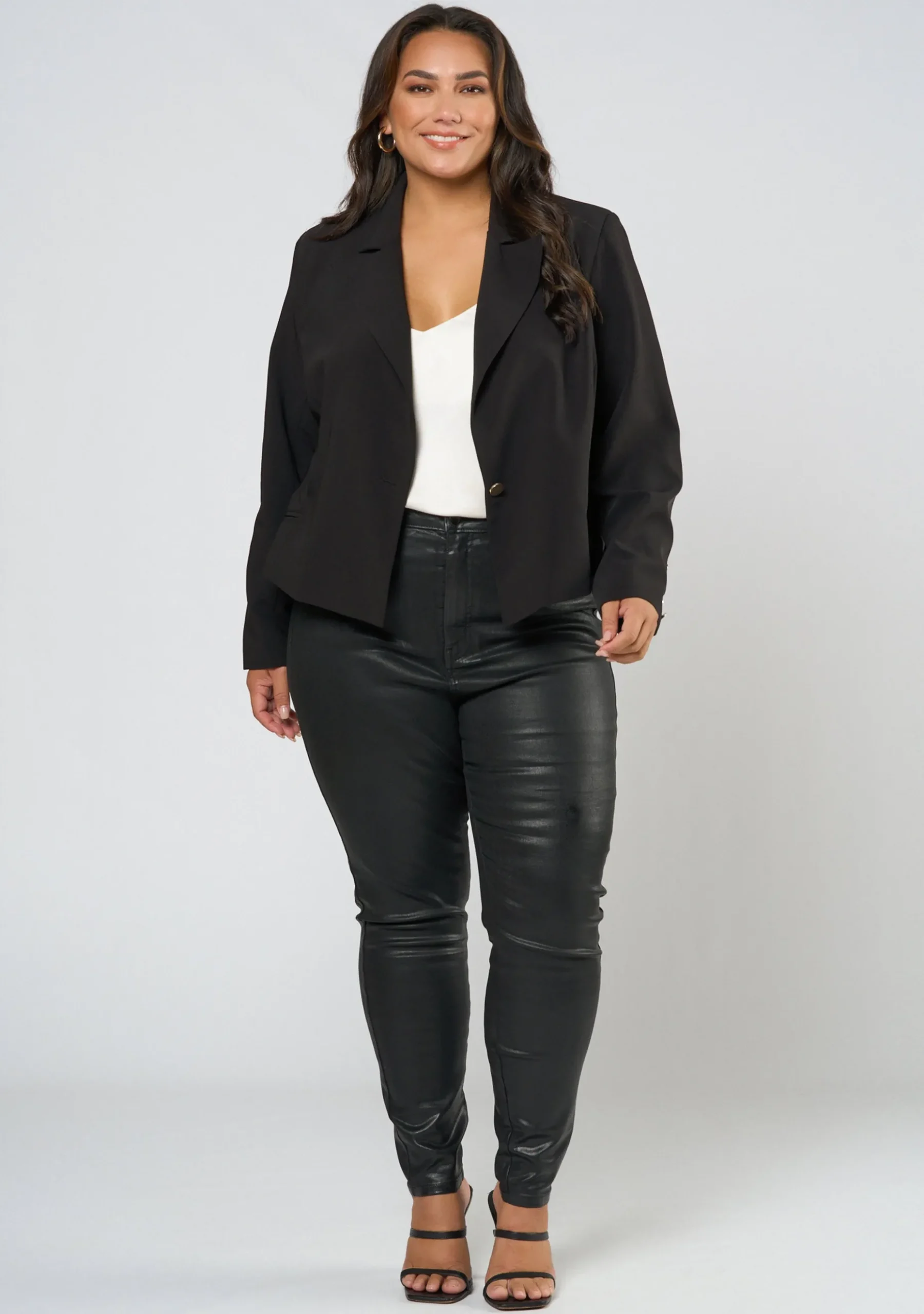 Brexley Button Blazer