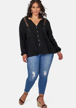 Bridget Crochet Blouse