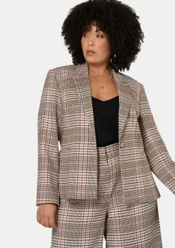 Brooklyn Check Blazer