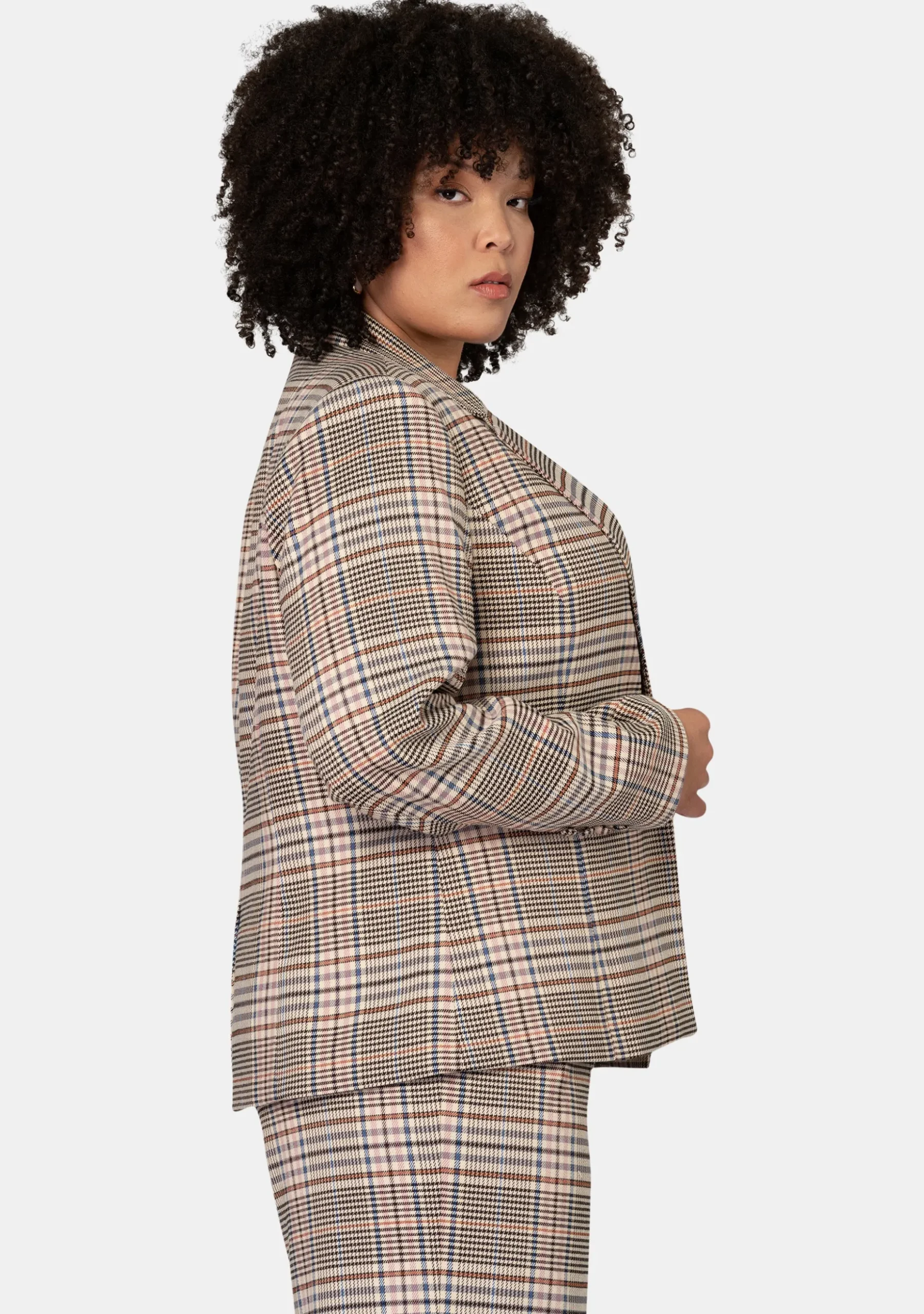 Brooklyn Check Blazer