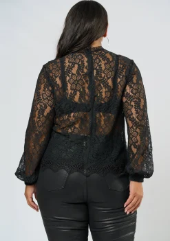 Burning Hearts Lace Top
