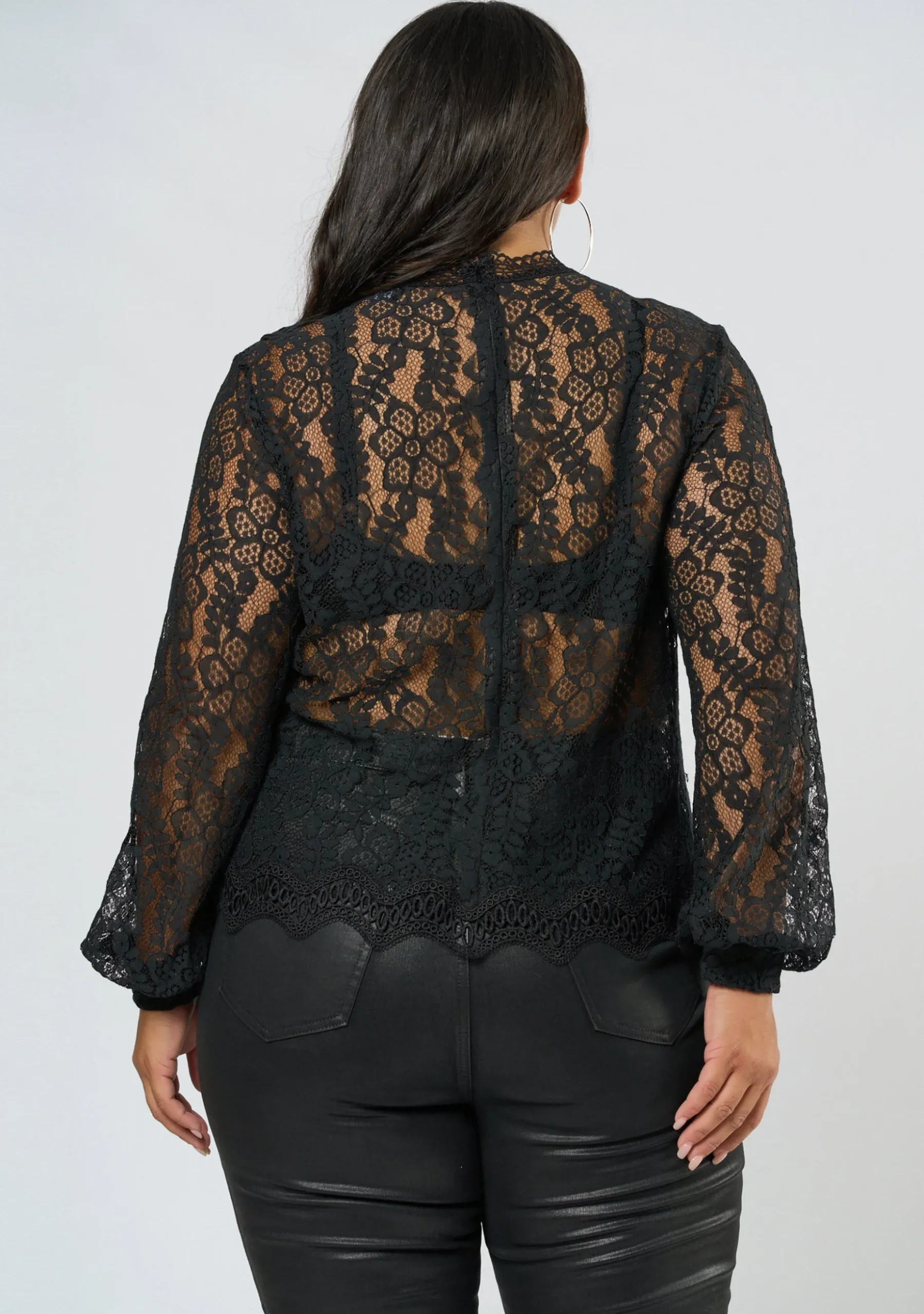 Burning Hearts Lace Top