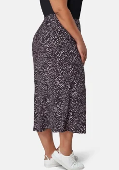 Catalina Print Midi Skirt