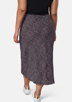Catalina Print Midi Skirt