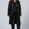 Chained Up Sequin Coat