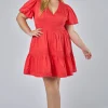 Chaos Tiered Dress