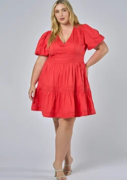 Chaos Tiered Dress