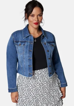 Chatterbox Crop Denim Jacket