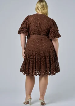 Claudia Broderie Dress