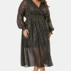 Climaxic Spot Maxi Dress