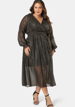 Climaxic Spot Maxi Dress