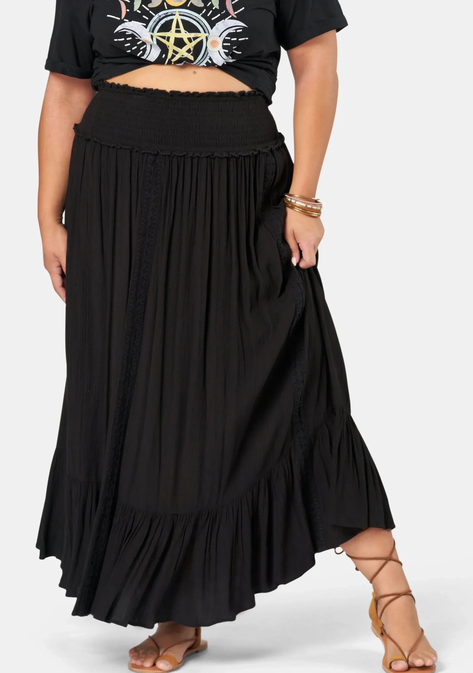 Cloud Nine Maxi Skirt