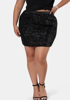 Courting Controversy Sequin Skirt