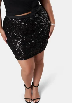 Courting Controversy Sequin Skirt