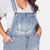 Dana Distressed Overalls