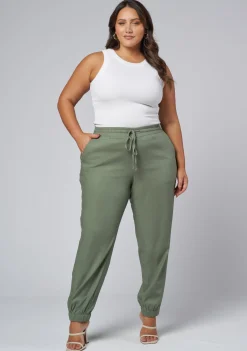 Dani Linen Jogger Pant