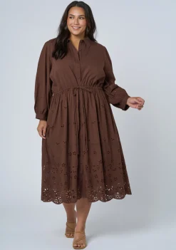 Daria Broderie Dress