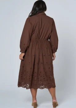 Daria Broderie Dress