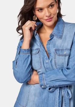 Dolly Denim Shirt Dress