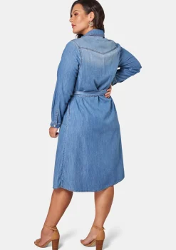 Dolly Denim Shirt Dress