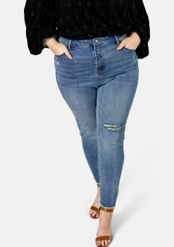 Earth Laughs Skinny Jean