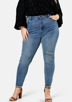Earth Laughs Skinny Jean