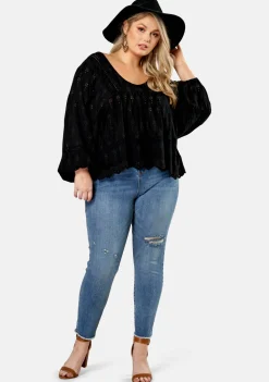 Earth Laughs Skinny Jean