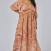 Earthy Enchantress Maxi Dress