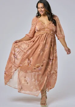Earthy Enchantress Maxi Dress
