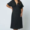 Eddie Linen Midi Dress