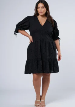 Eiffel Broderie Mini Dress