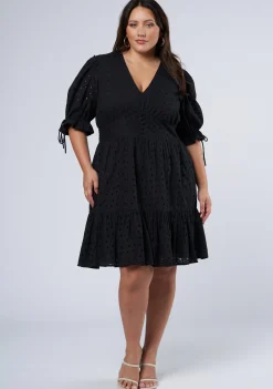 Eiffel Broderie Mini Dress