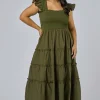Electric Avenue Midi Dress