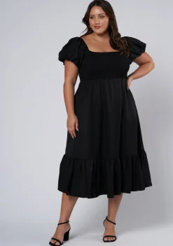 Electric Feel Midi Dress
