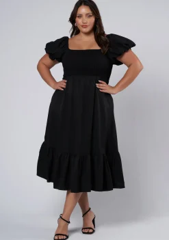 Electric Feel Midi Dress