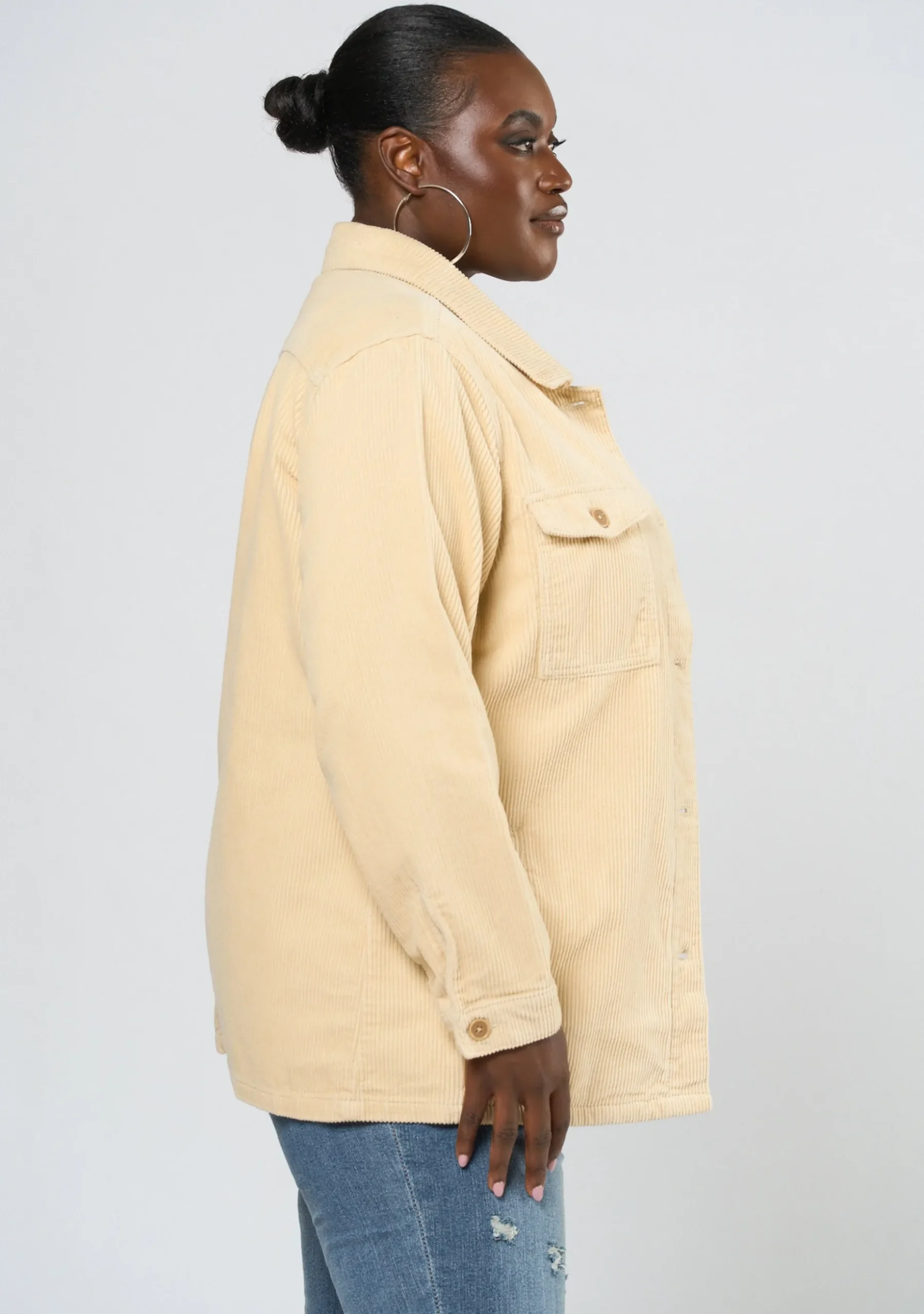 Eloise Cord Shacket