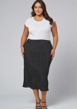 Emily Print Midi Skirt