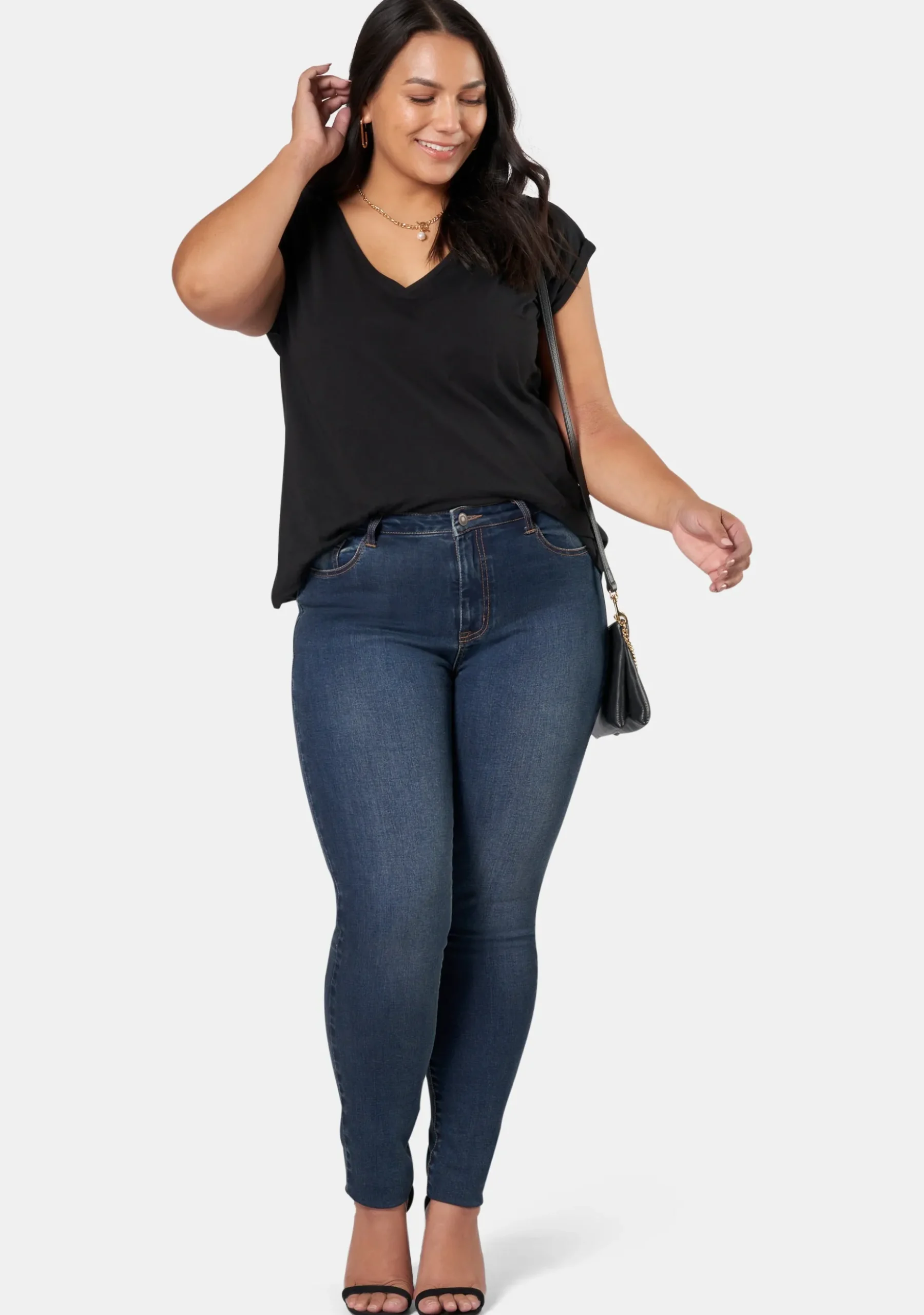 Emma V Neck Tee