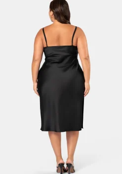 Enemy Slip Midi Dress