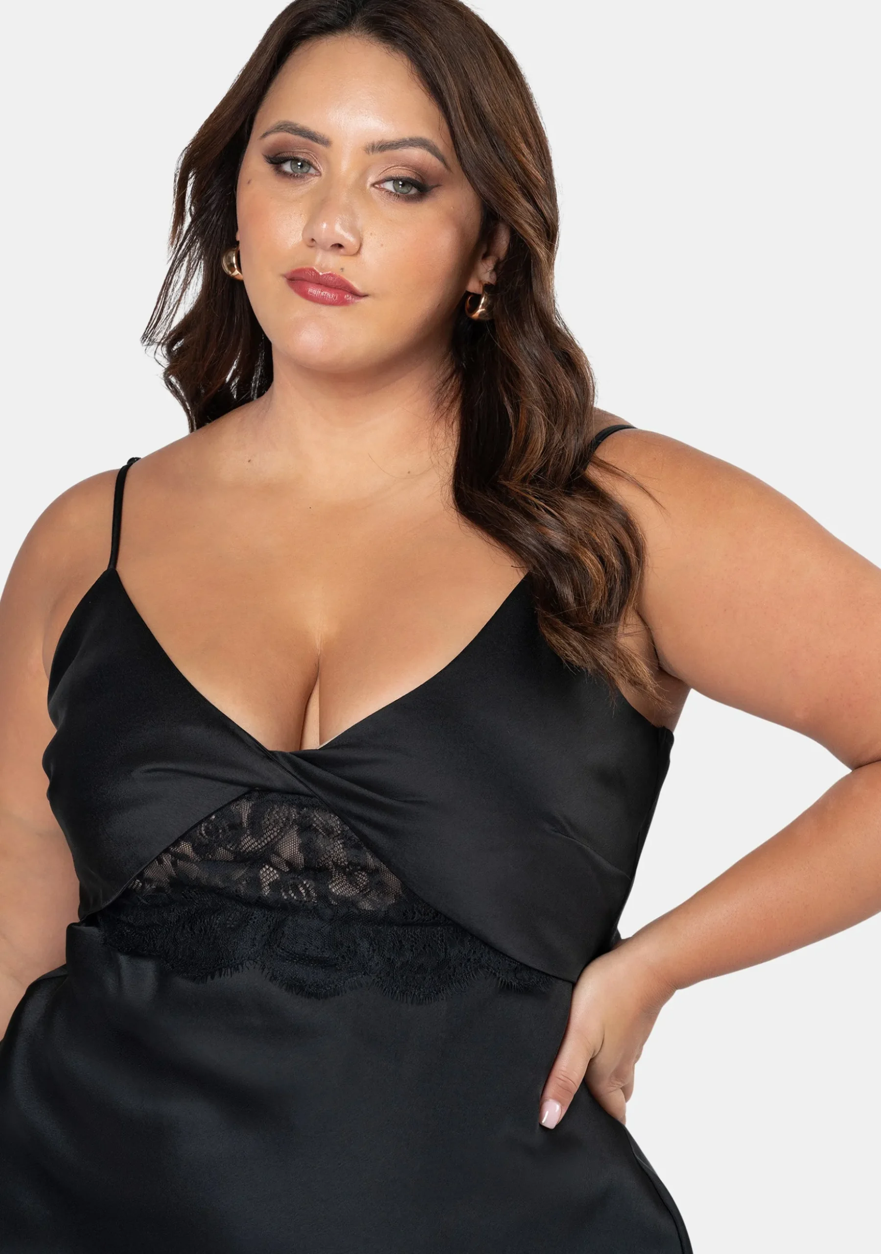 Enemy Slip Midi Dress