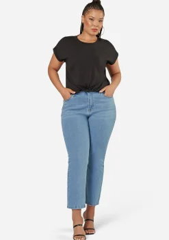 Fearless Crop Twist Tee